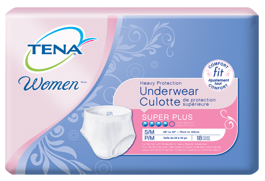 TENA for Men Heavy Protection Underwear, Super Plus Absorbency