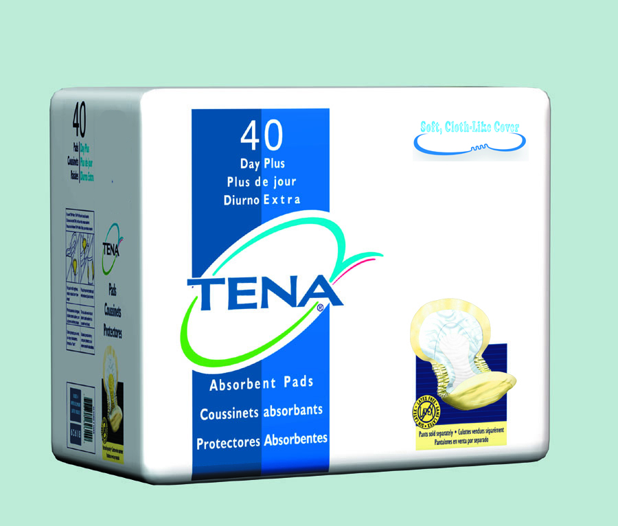 Tena Day Pads Regular & Plus - Tena 62618, 62418