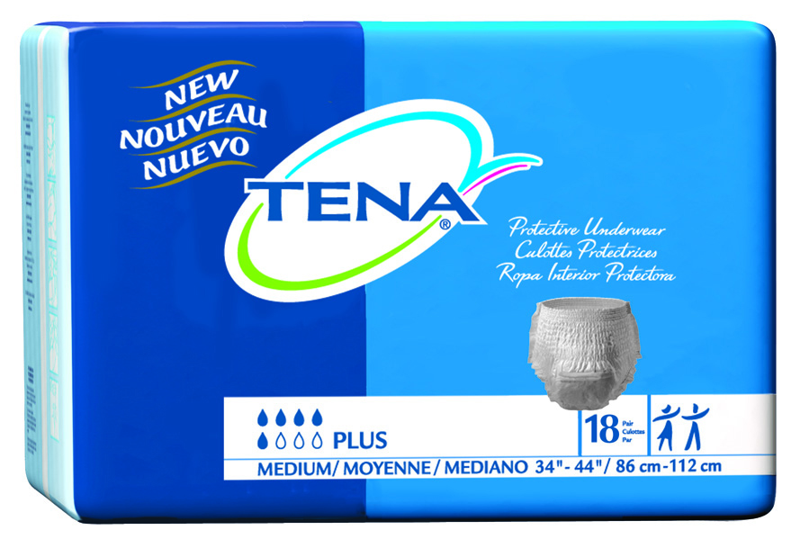 TENA Protective Underwear, Plus Absorbency